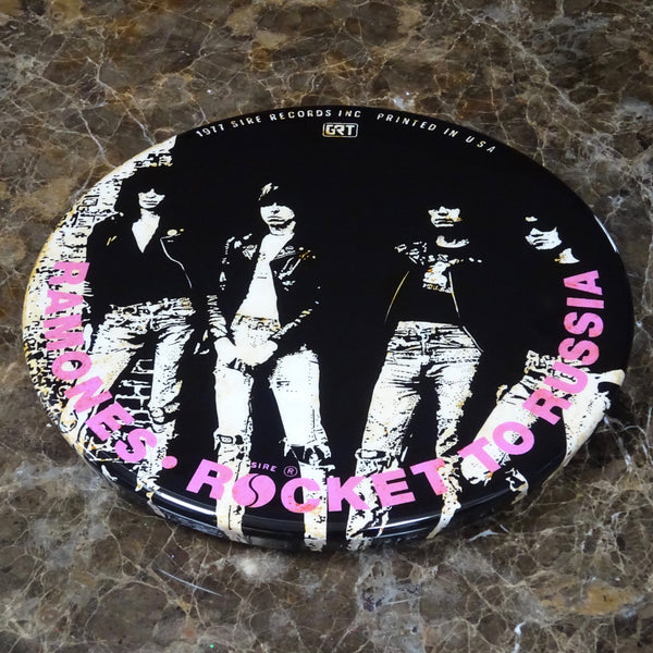 Ramones, Rocket From Russia GIANT 3D Vintage Pin Badge