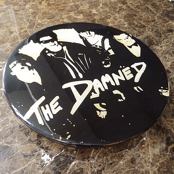 The Damned, New Rose GIANT 3D Vintage Pin Badge