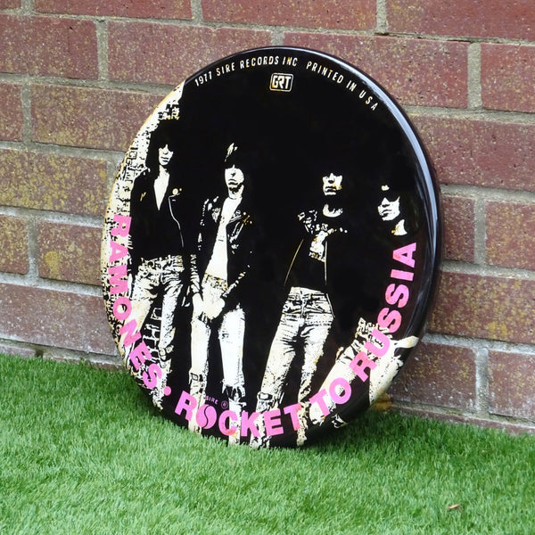 Ramones, Rocket From Russia GIANT 3D Vintage Pin Badge