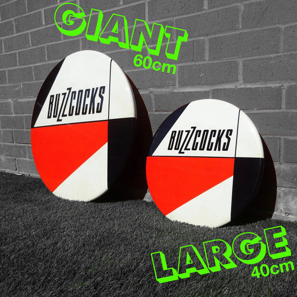 Devo GIANT 3D Vintage Pin Badge