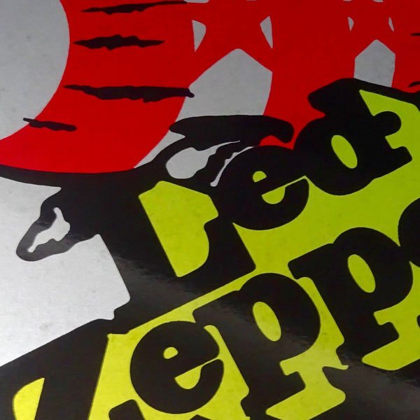 Led Zeppelin GIANT 3D Vintage Pin Badge
