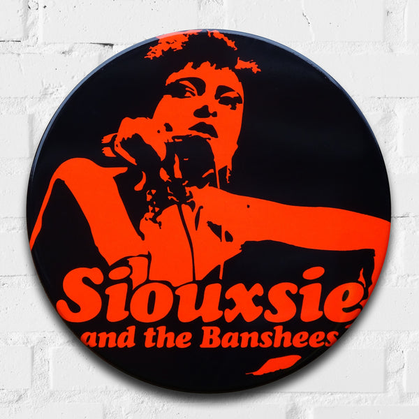 Siouxsie and the Banshees GIANT 3D Vintage Pin Badge