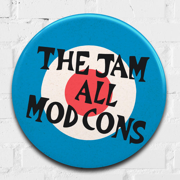 The Jam, All Mod Cons GIANT 3D Vintage Pin Badge